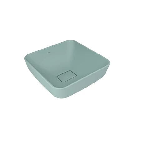 Kale Zero 2.0 Kare Çanak Lavabo Mat Adaçayı Yeşili 40*40cm 310200200600