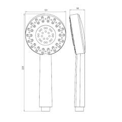 TEMA TONDO ASKILI DUŞ SETİ 52095