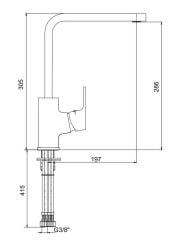 ECA TIERA EVİYE BATARYASI KROM 102118123
