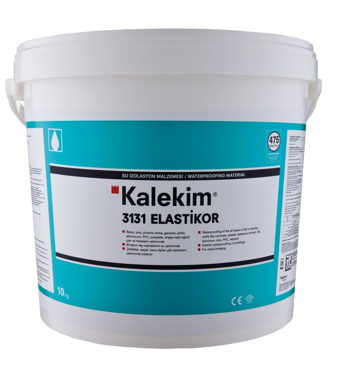 Kalekim 3131 Elastikor Su İzolasyon Malzemesi Uv Dayanımlı