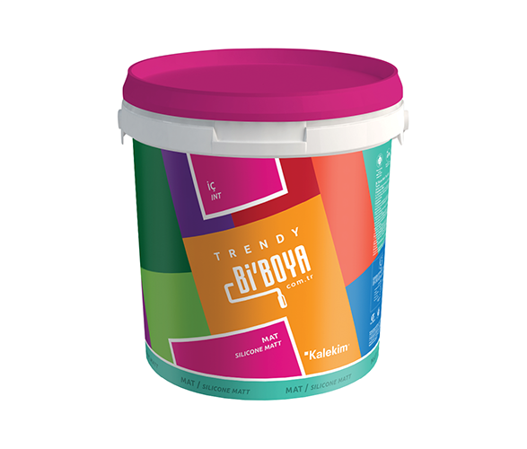 Bi’Boya 4169 Mat Trendy Su Bazlı, Silikonlu, Silinebilir Mat İç Cephe Boyası