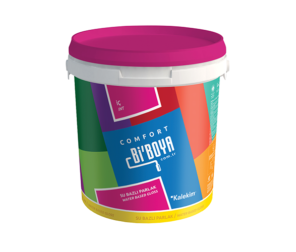 Bi’Boya 4190 Su Bazlı Parlak Comfort .Ahşap, Metal ve Duvar Boyası