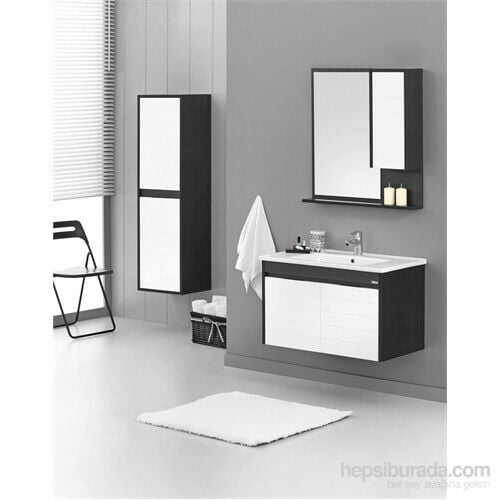 ORKA BANYO DOLABI NEW EZİNE 85 TAKIM FREZE SİYAH