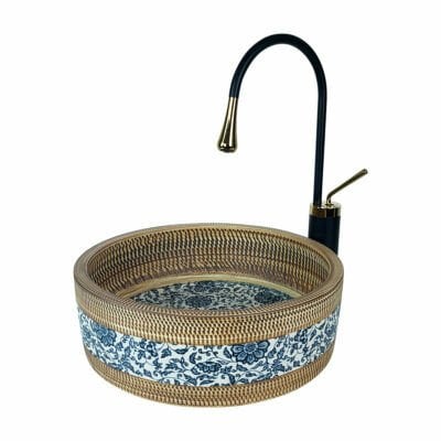 Püre Edessa 42 Cm Dekoratif Tezgah Üstü Çanak Lavabo