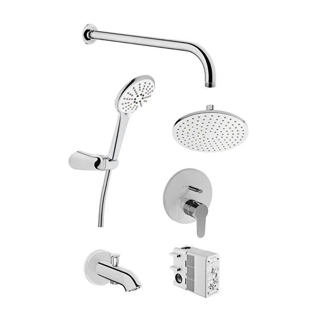 Artema Win S Ankastre Tepe Banyo Mafsallı Duş Seti  A49248