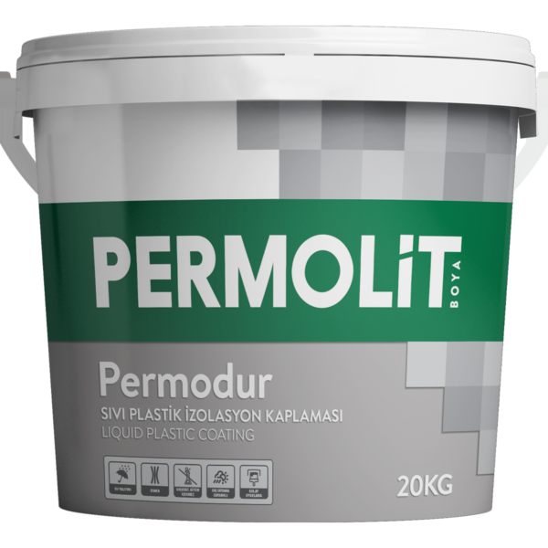 PERMODUR SIVI PLASTİK İZOLASYON KAPLAMASI BEYAZ 20 kg