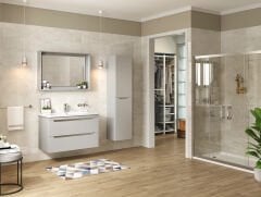 KALE Casilla Set Satin Gri 100 Cm 610100201233