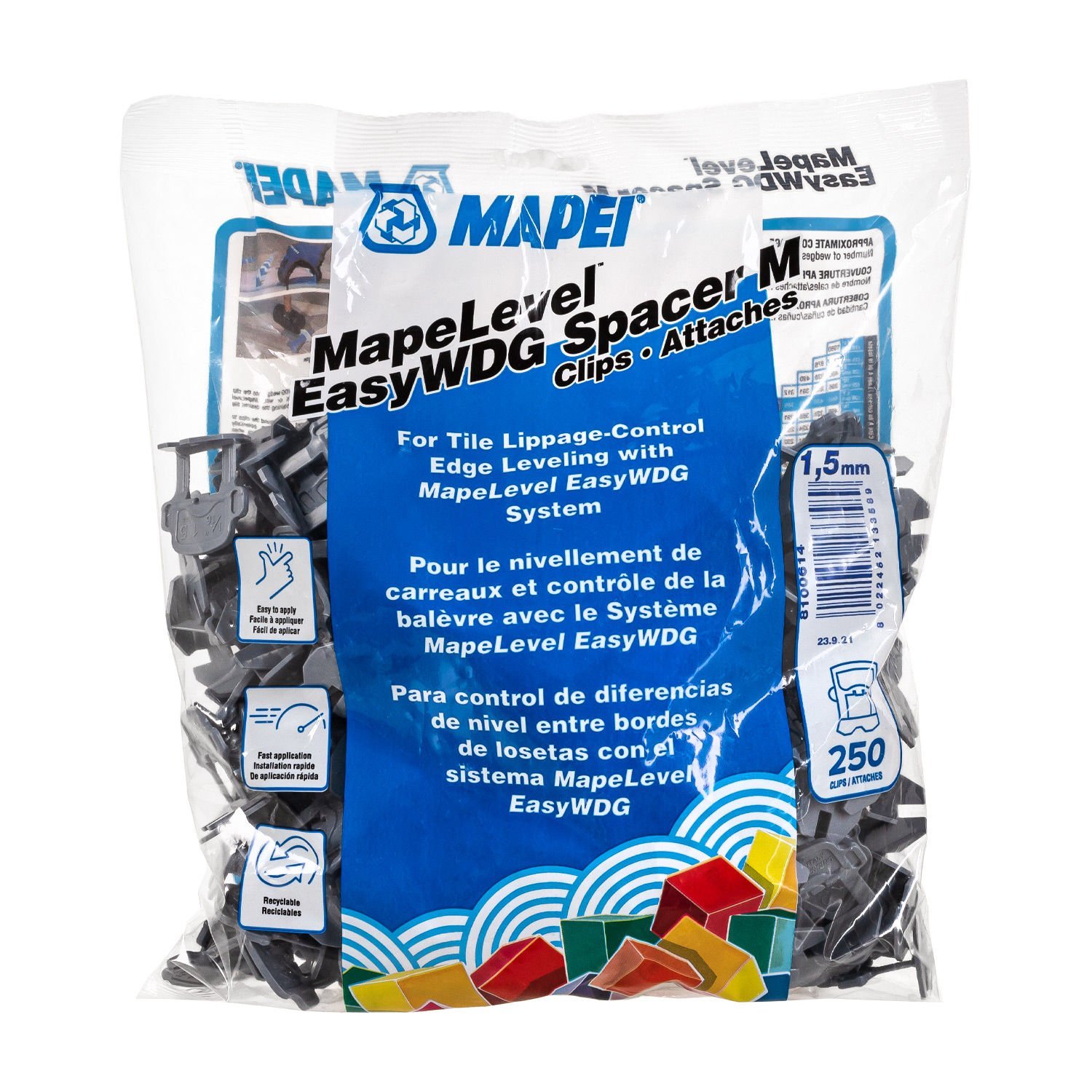 MAPEI MAPELEVEL EASYWDG TUTUCU (PK250AD) 1MM-2MM 8100514 -8100714