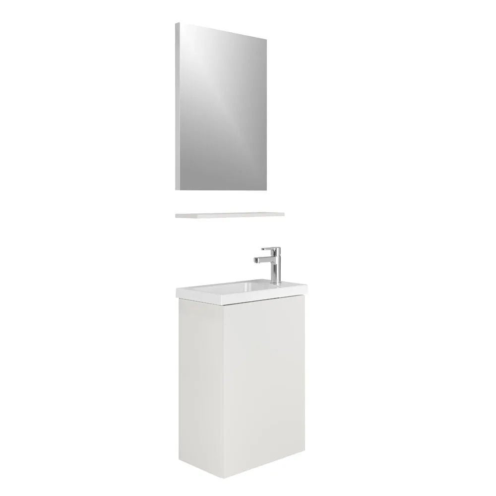 Kale Minimalist 50 Cm Beyaz Banyo Dolabı Takımı 610100201205