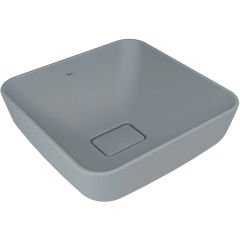 KALE Zero 2.0 Kare Çanak Lavabo Mat Taş Gri 40*40cm 310200200599
