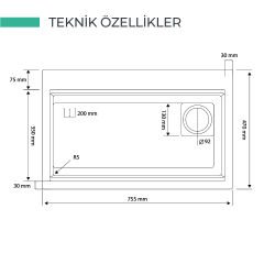 REALSTONE VİCTORİA ŞELALE EVİYE
