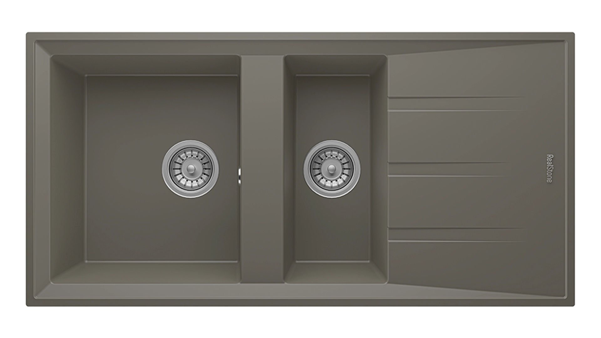 REALSTONE GRANİT EVİYE P013 SALDA 100 Gri
