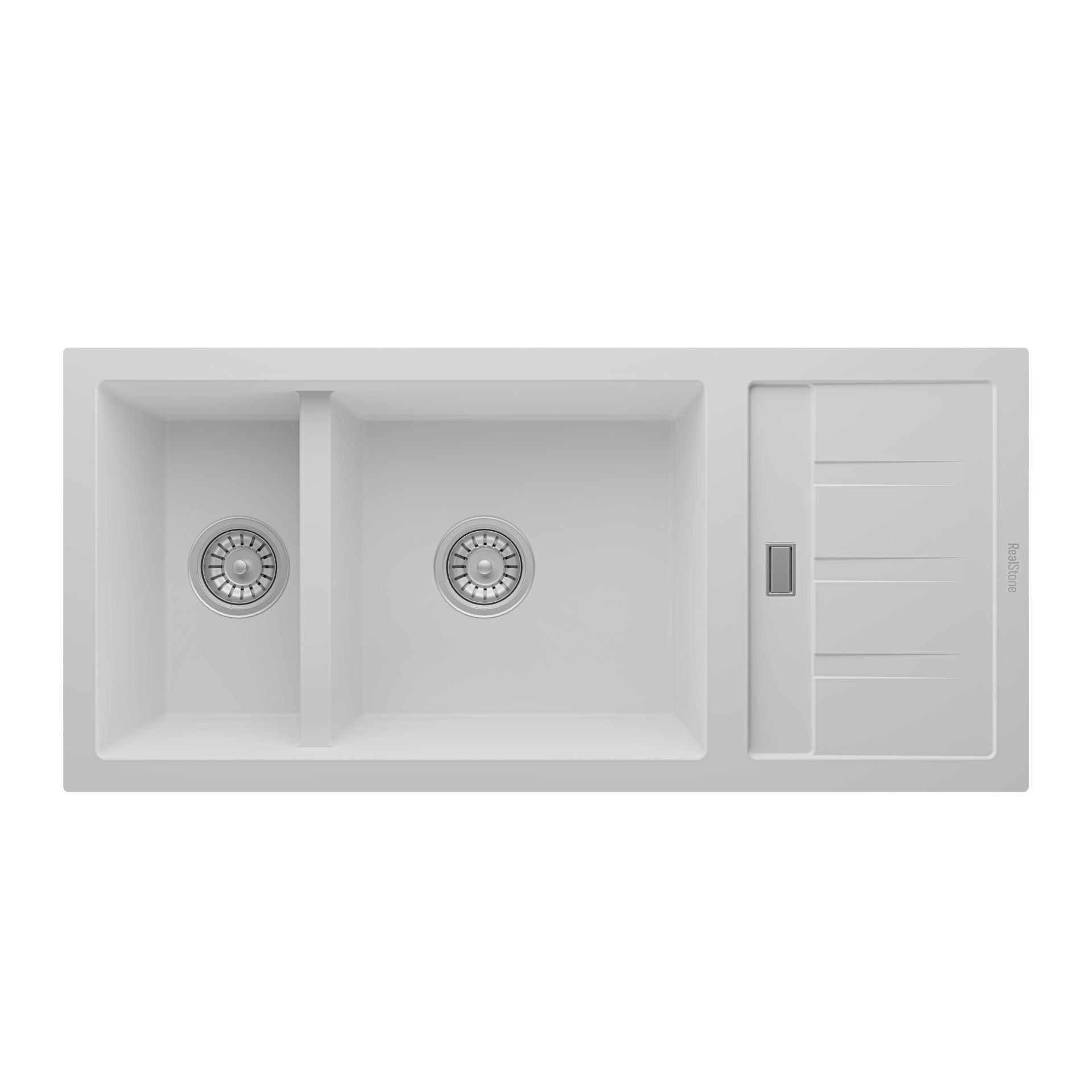 REALSTONE GRANİT EVİYE P024 ARTEMİS Beyaz