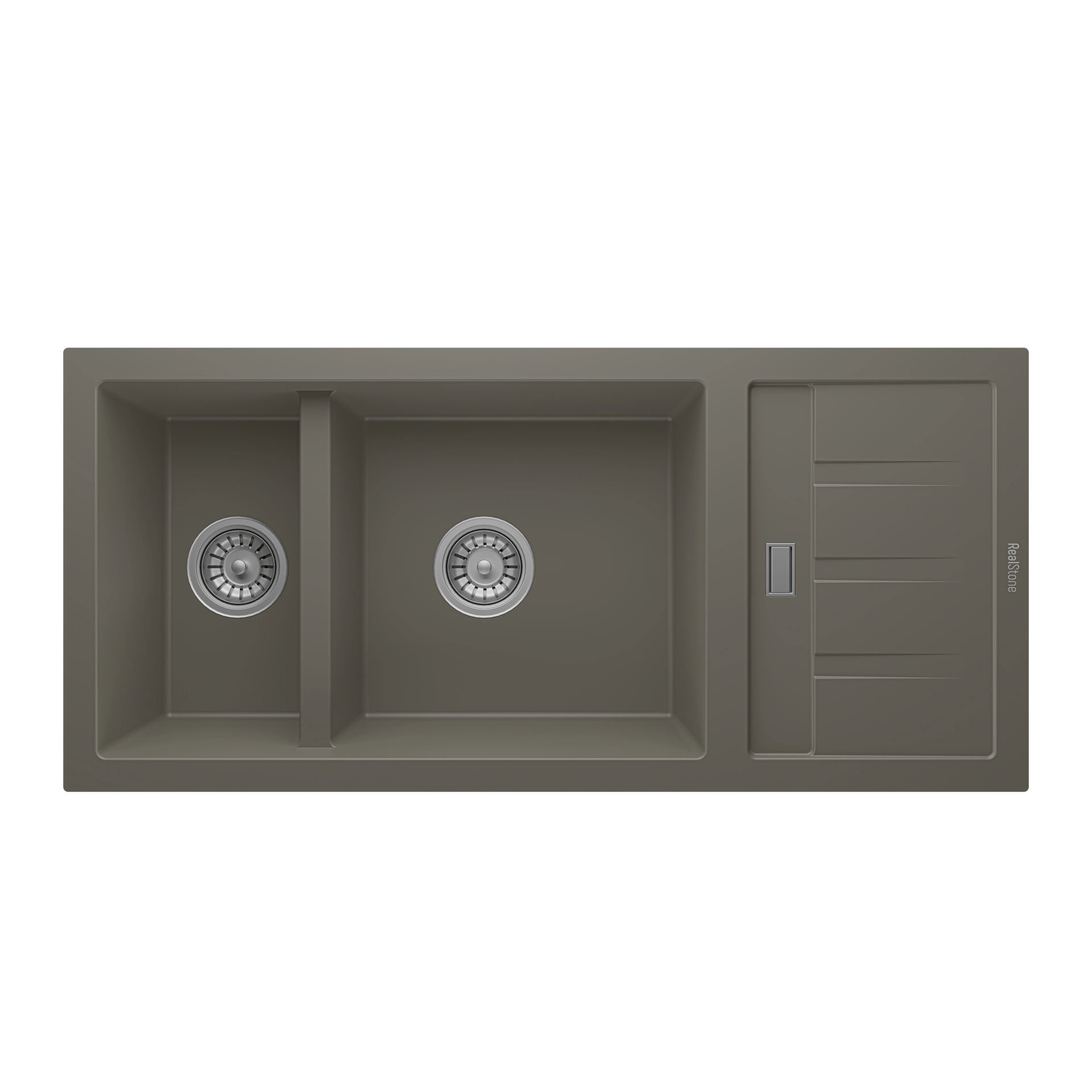 REALSTONE GRANİT EVİYE P024 ARTEMİS Gri