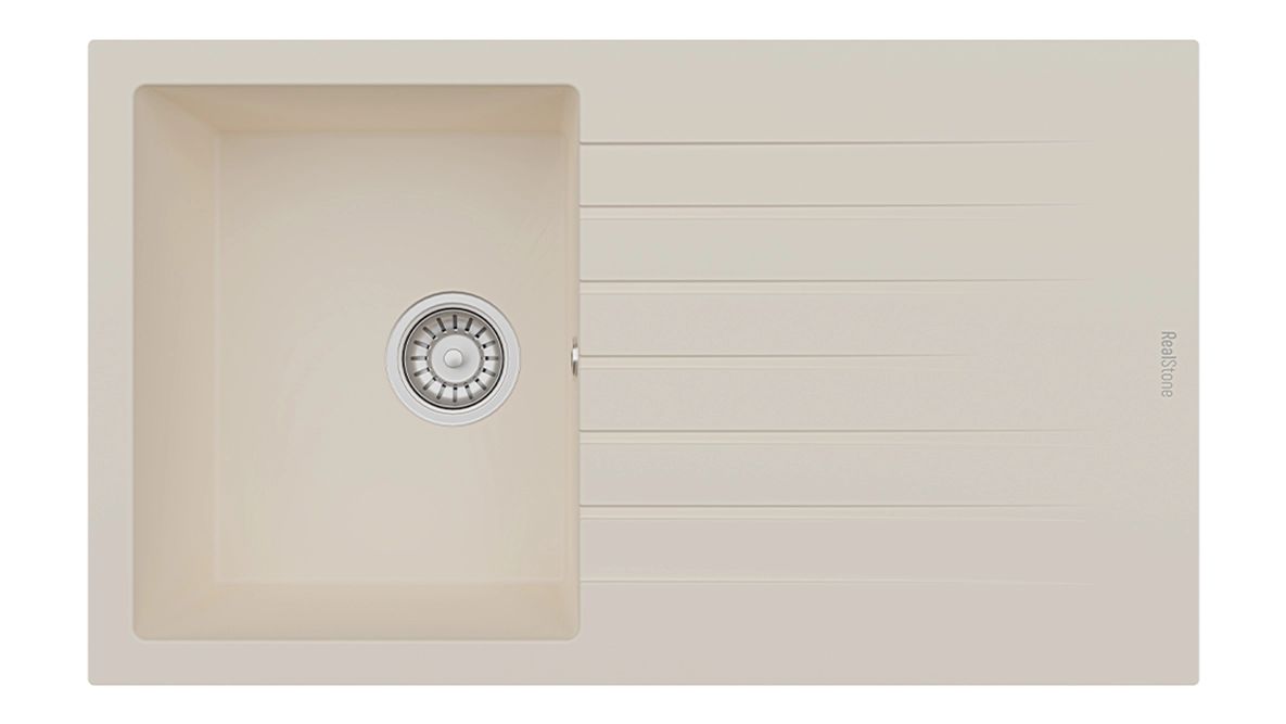 REALSTONE GRANİT EVİYE P004 TROYA 86 Krem