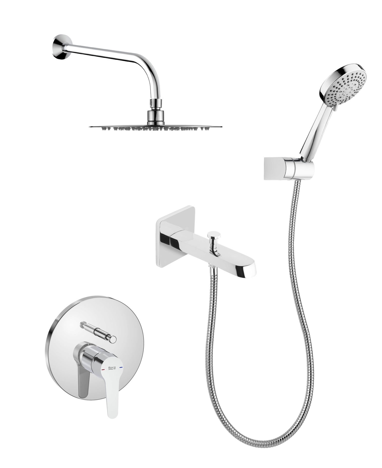 ROCA ESTRELİA 5 LI ANKASTRE BANYO SETİ GAGALI A5D157EC0K