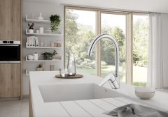 ECA NIOBE EVİYE BATARYASI KROM 102118098