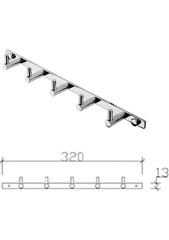 TEMA PRİMA SET ASKILIK 5 Lİ 74305