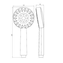 TEMA TONDO ASKILI DUŞ SETİ 52095