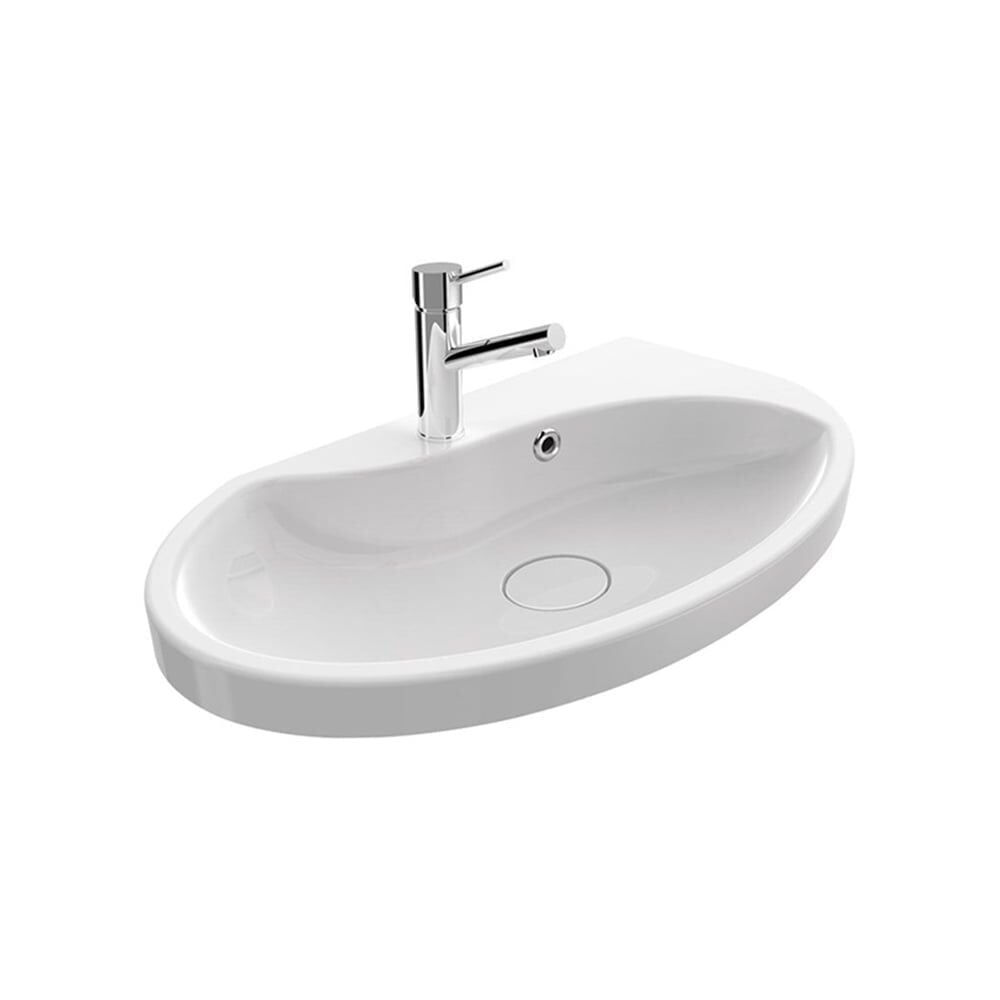 CREAVİT AQUR PURA 80 CM LAVABO (AP080-00CB00E-0000)